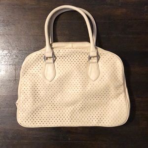Cream  purse